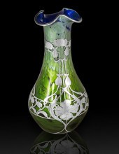 ART NOUVEAU LOETZ ART GLASS /