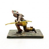 ART NOUVEAU MINIATURE BRONZE S