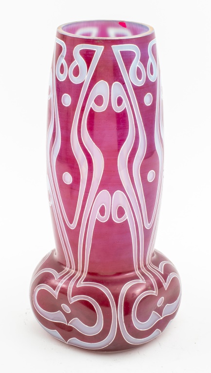ART NOUVEAU MOSER ATTR. PURPLE