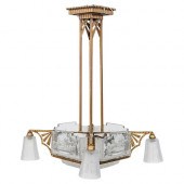 ART NOUVEAU MULLER FRERES GILT