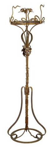 ART NOUVEAU ORMOLU TORCHERE, C