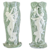 ART NOUVEAU PAIR ADOLF OPPEL S