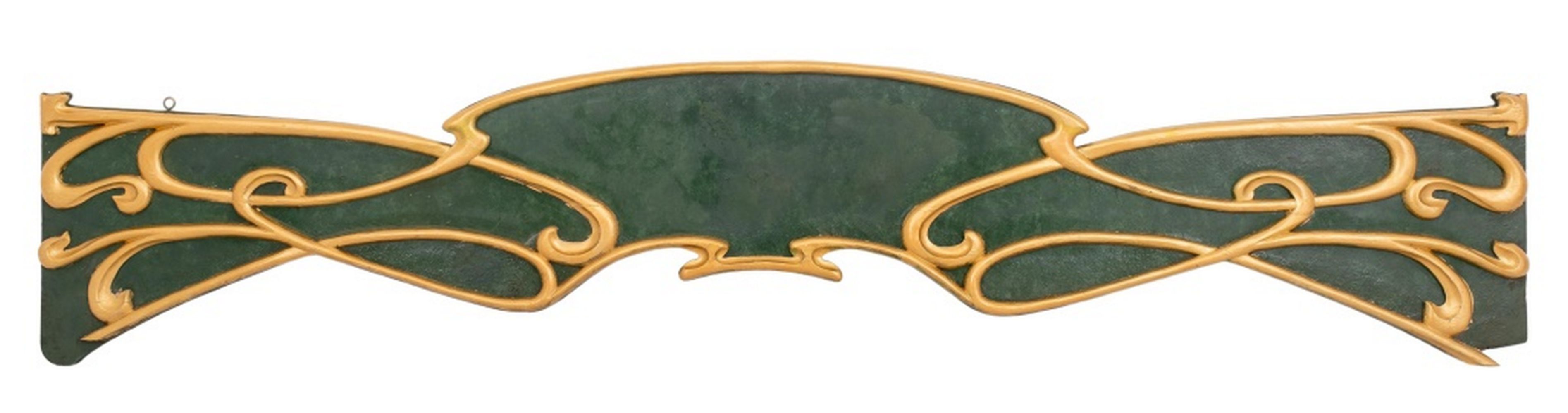 ART NOUVEAU PARCEL GILDED