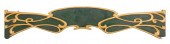 ART NOUVEAU PARCEL GILDED ARCH