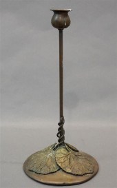 ART NOUVEAU PATINATED METAL LI
