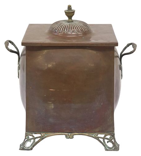 ART NOUVEAU PERIOD COPPER &AMP;