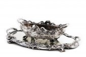 ART NOUVEAU PLATED SURTOUT DE