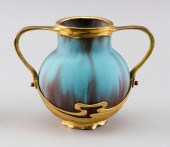 ART NOUVEAU POTTERY VASE IN TH