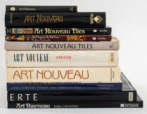 ART NOUVEAU REFERENCE BOOKS,