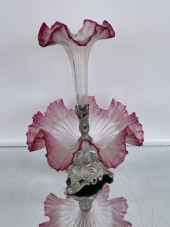 ART NOUVEAU RUBINA EPERGNE<br>