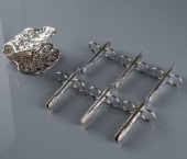 ART NOUVEAU SILVER ASPARAGUS S