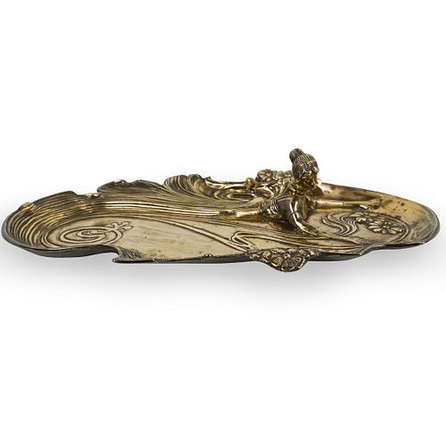 ART NOUVEAU SILVER BRONZE