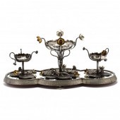 ART NOUVEAU SILVER-PLATED EPER