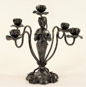 ART NOUVEAU SILVERPLATE FIGURA