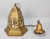 ART NOUVEAU SINGLE CHANDELIERA