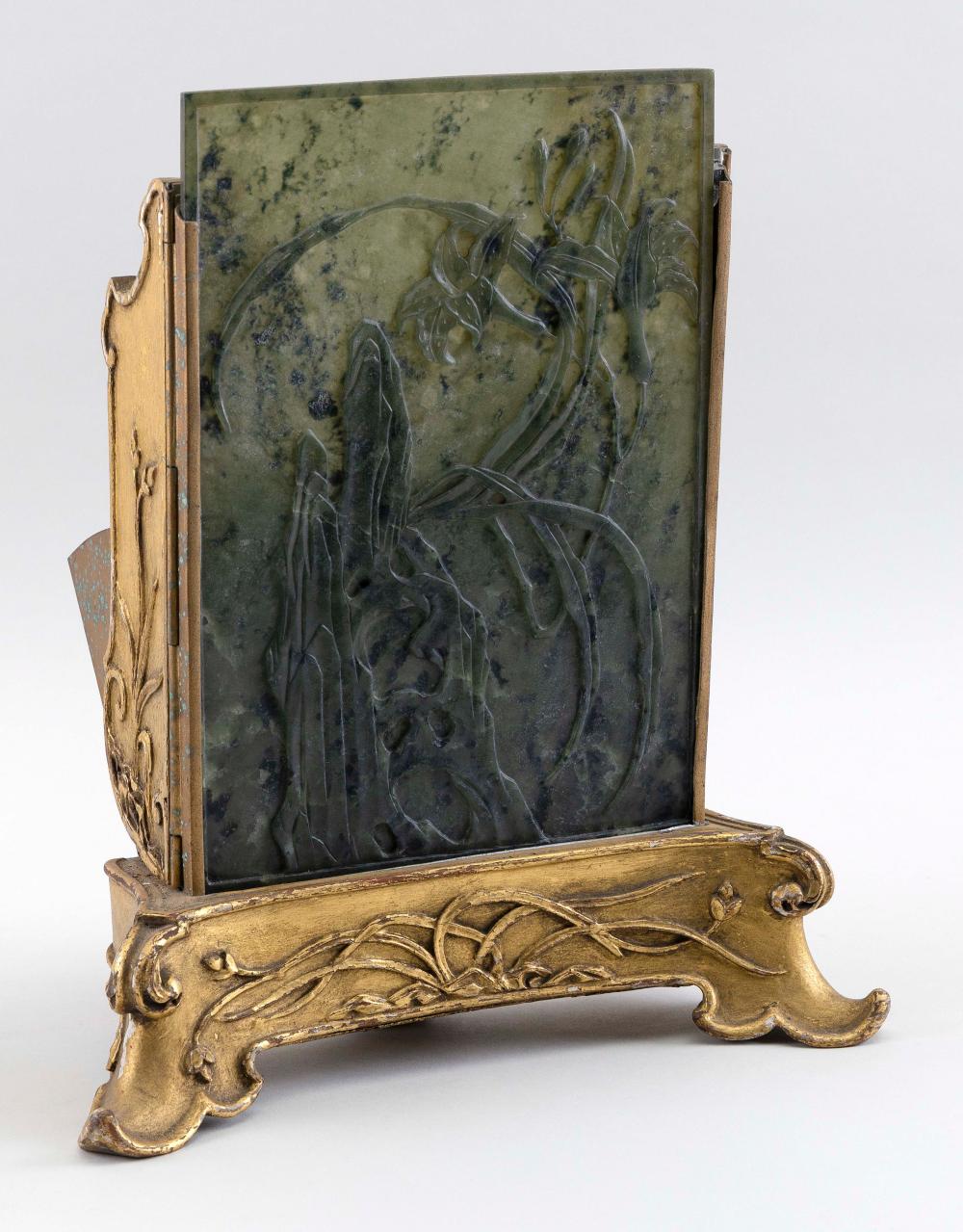 ART NOUVEAU SPINACH GREEN JADE