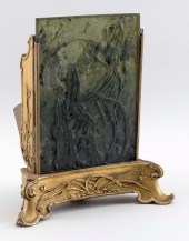ART NOUVEAU SPINACH GREEN JADE
