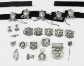 ART NOUVEAU STERLING SILVER JE