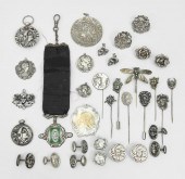 ART NOUVEAU STERLING SILVER JE