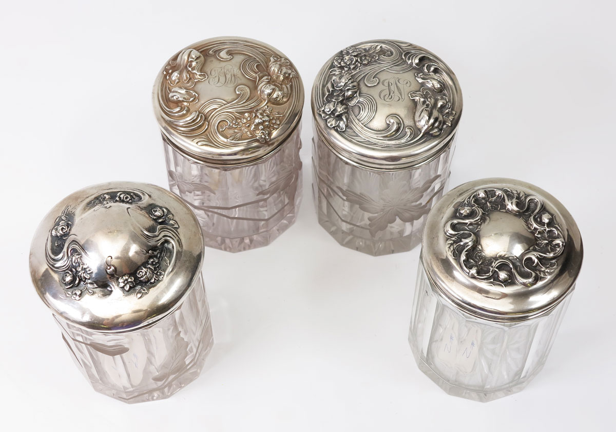 ART NOUVEAU STERLING SILVER