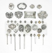 ART NOUVEAU STERLING SILVER PI