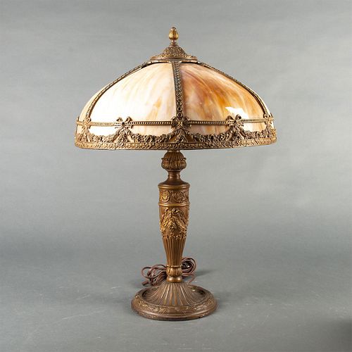 ART NOUVEAU STYLE 6 PANEL SLAG