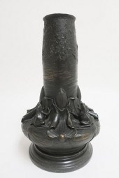 ART NOUVEAU STYLE BRONZE VASE