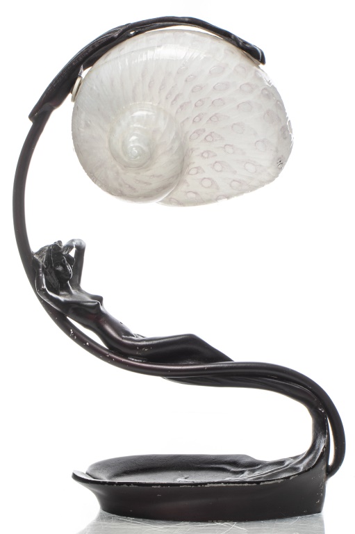ART NOUVEAU STYLE FAUX BRONZE