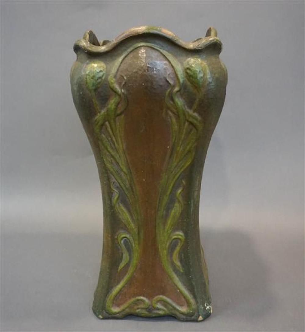 ART NOUVEAU STYLE GLAZED POTTERY