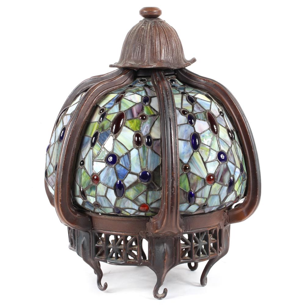 ART NOUVEAU STYLE JEWELED AND