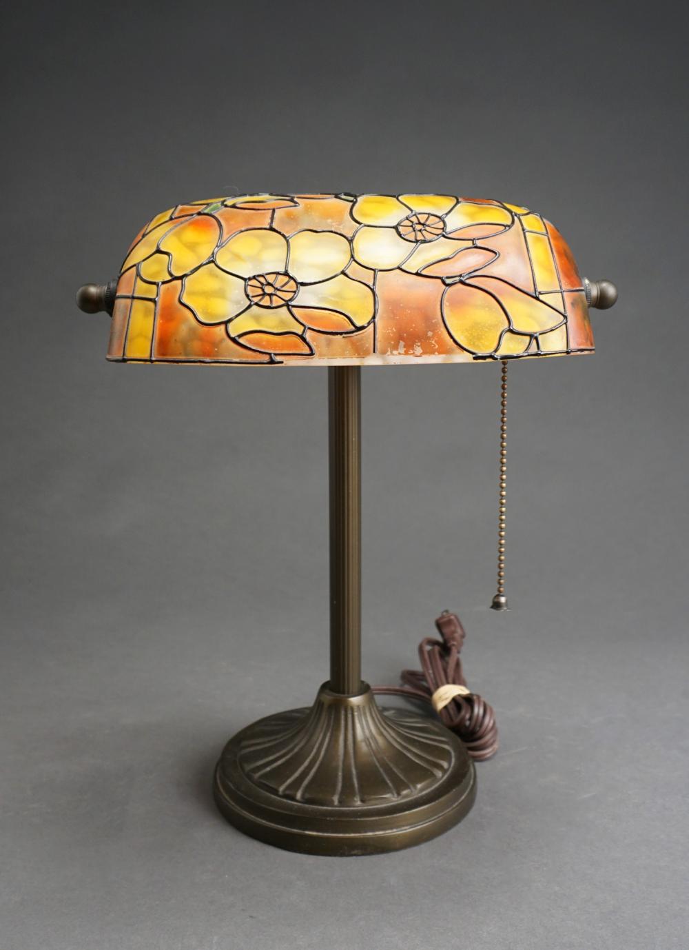 ART NOUVEAU STYLE LEADED GLASS
