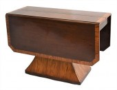 ART NOUVEAU STYLE MAHOGANY INL