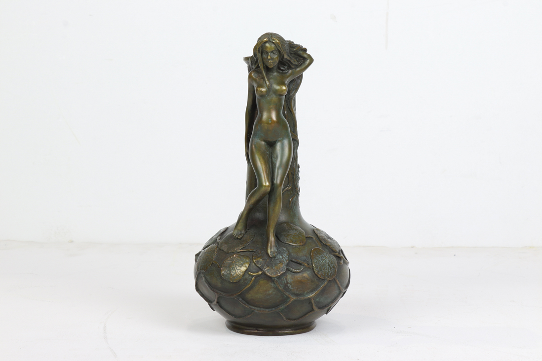 ART NOUVEAU STYLE PATINATED