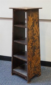 ART NOUVEAU STYLE STAINED AND