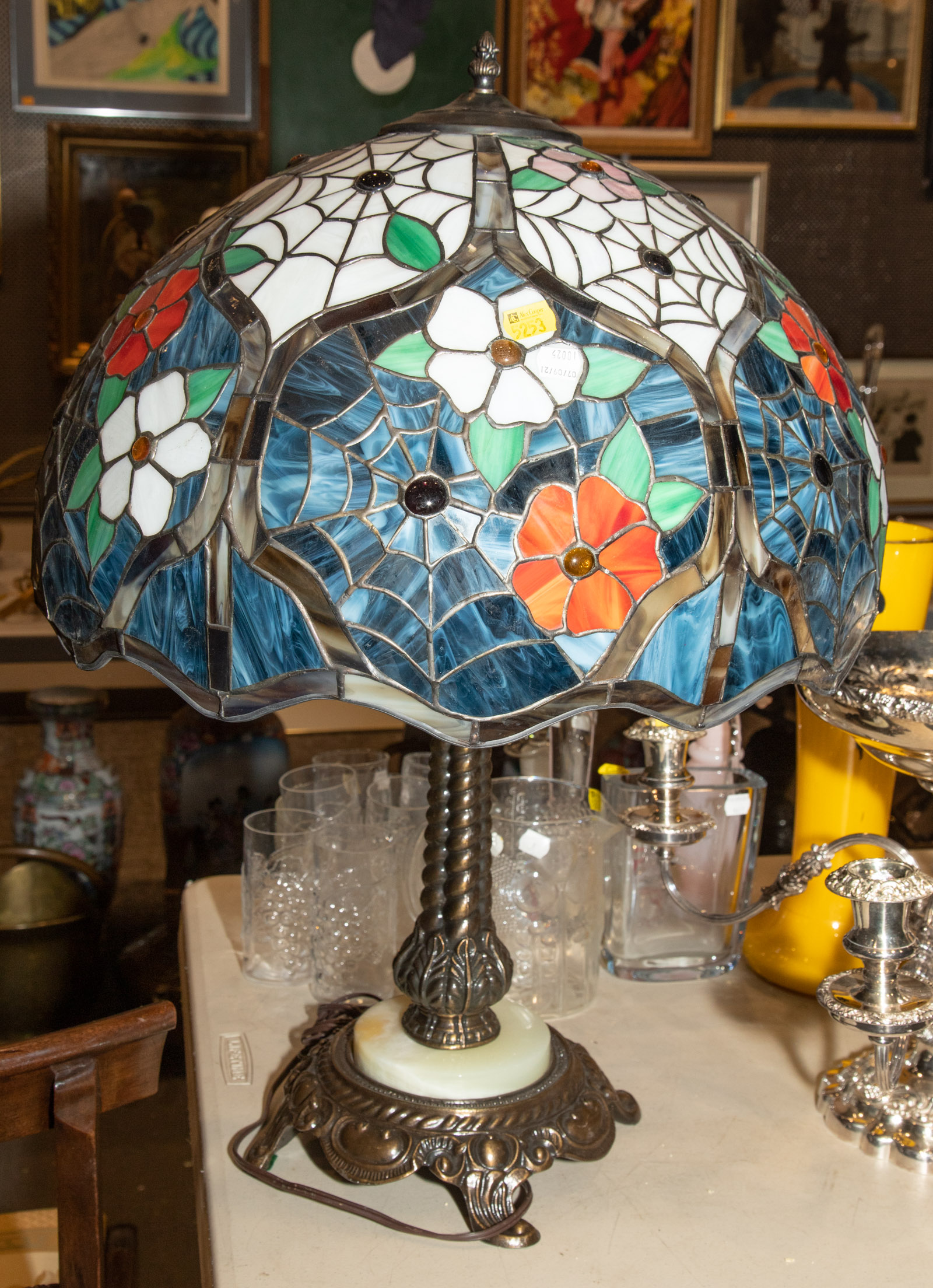 ART NOUVEAU STYLE TABLE LAMP