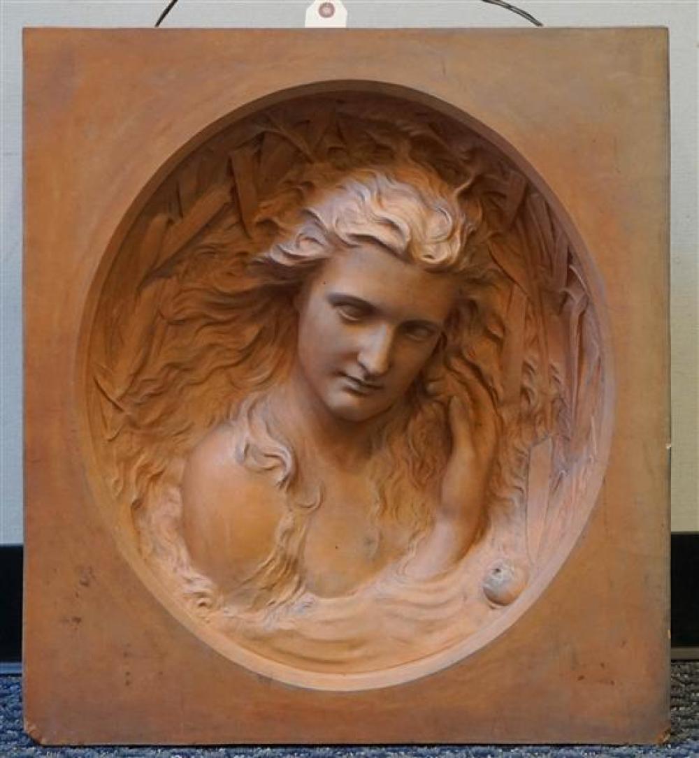 ART NOUVEAU STYLE TERRACOTTA RELIEF