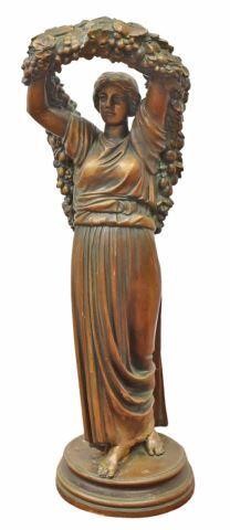 ART NOUVEAU TERRACOTTA FIGURAL