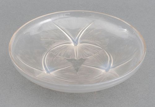 ART NOUVEAU VOLUBILIS GLASS BOWL