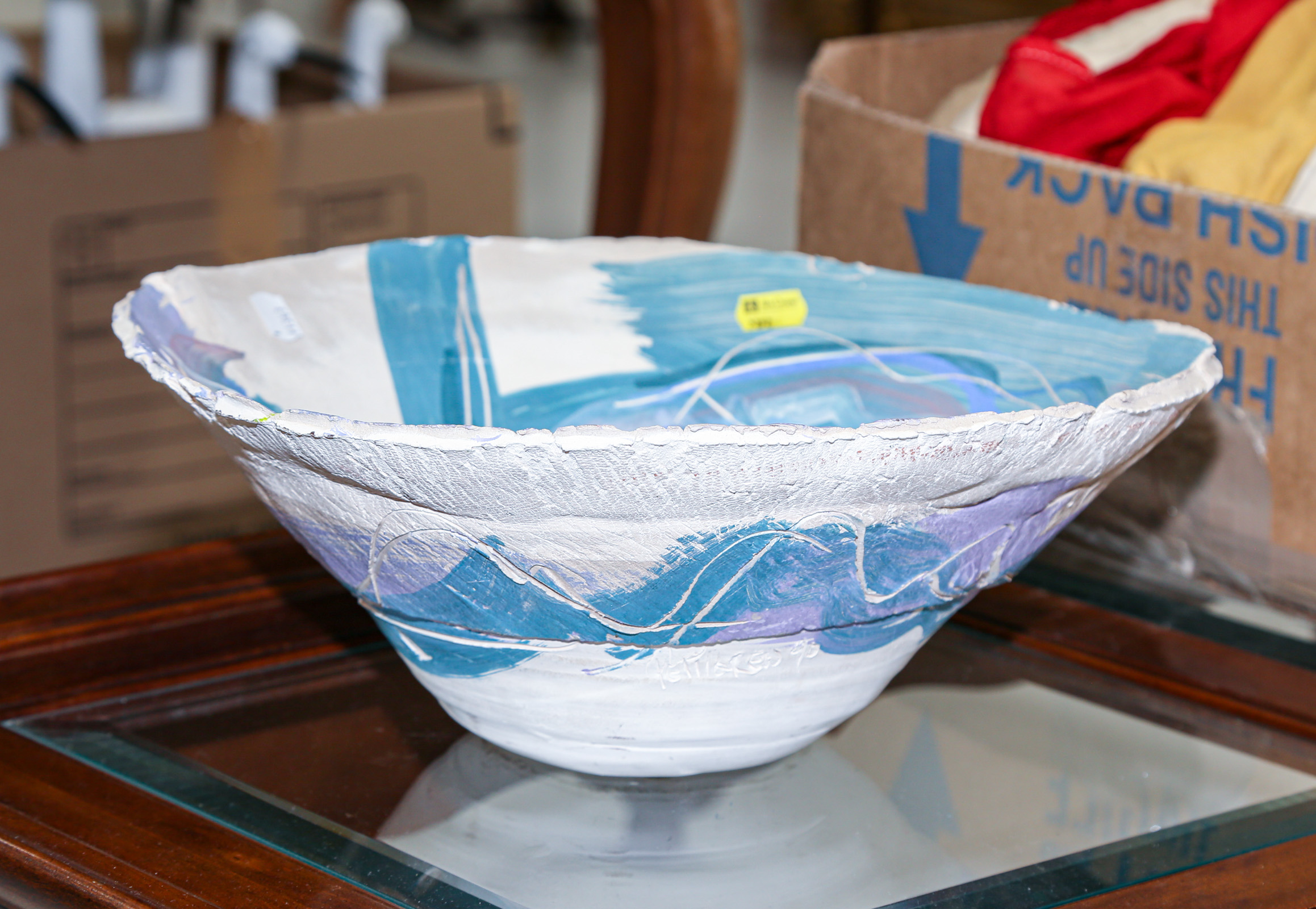 ART POTTERY BOWL 5 3/4 in. H., 14
