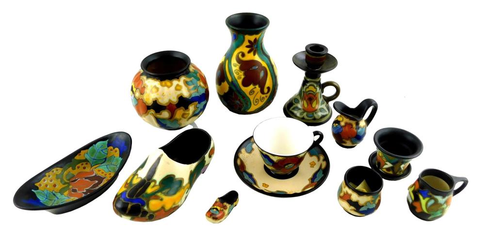 ART POTTERY: GOUDA, EARLY 20TH