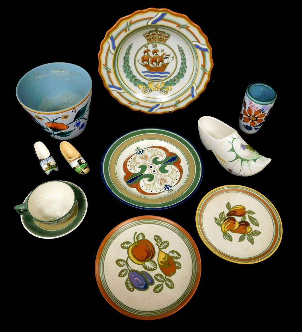 ART POTTERY: GOUDA, EARLY 20TH