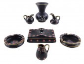 ART POTTERY: GOUDA "ZWARO" PAT