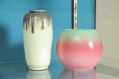 ART POTTERY GROUP: ONE ROOKWOO
