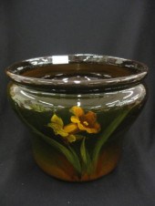 Art Pottery Jardineire handpai