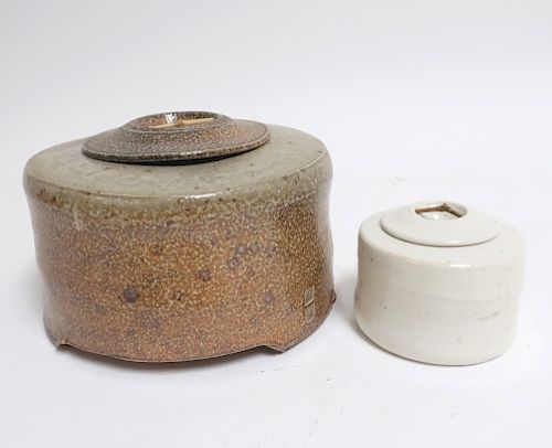 ART POTTERY JARS BY BYRON
