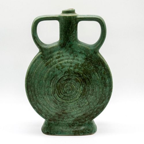 ART POTTERY MOON FLASK