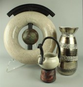 ART POTTERY RAKU SCULPTURE RAK