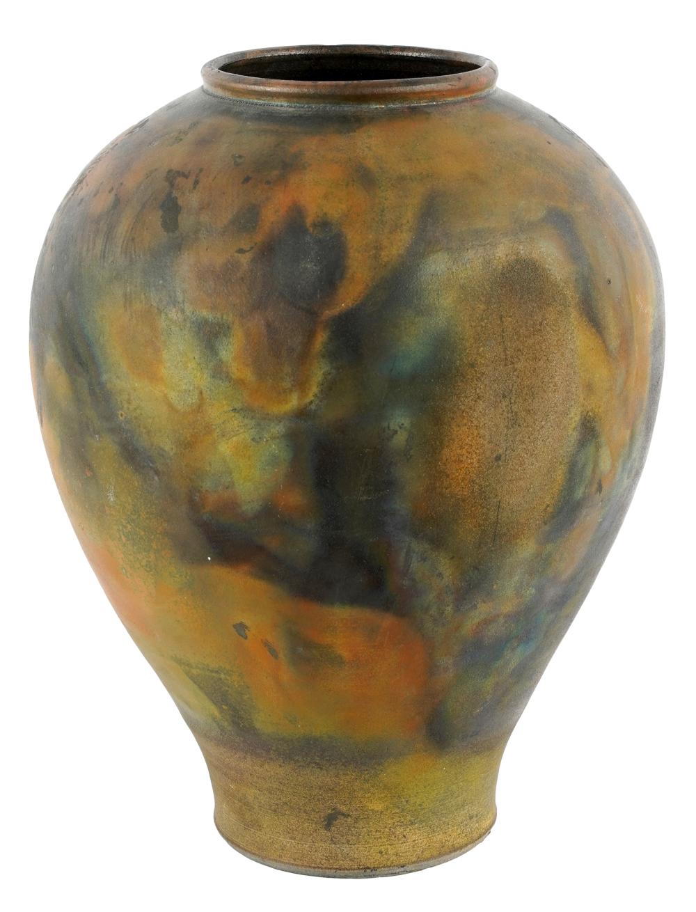 ART POTTERY VASEsigned and dated "M