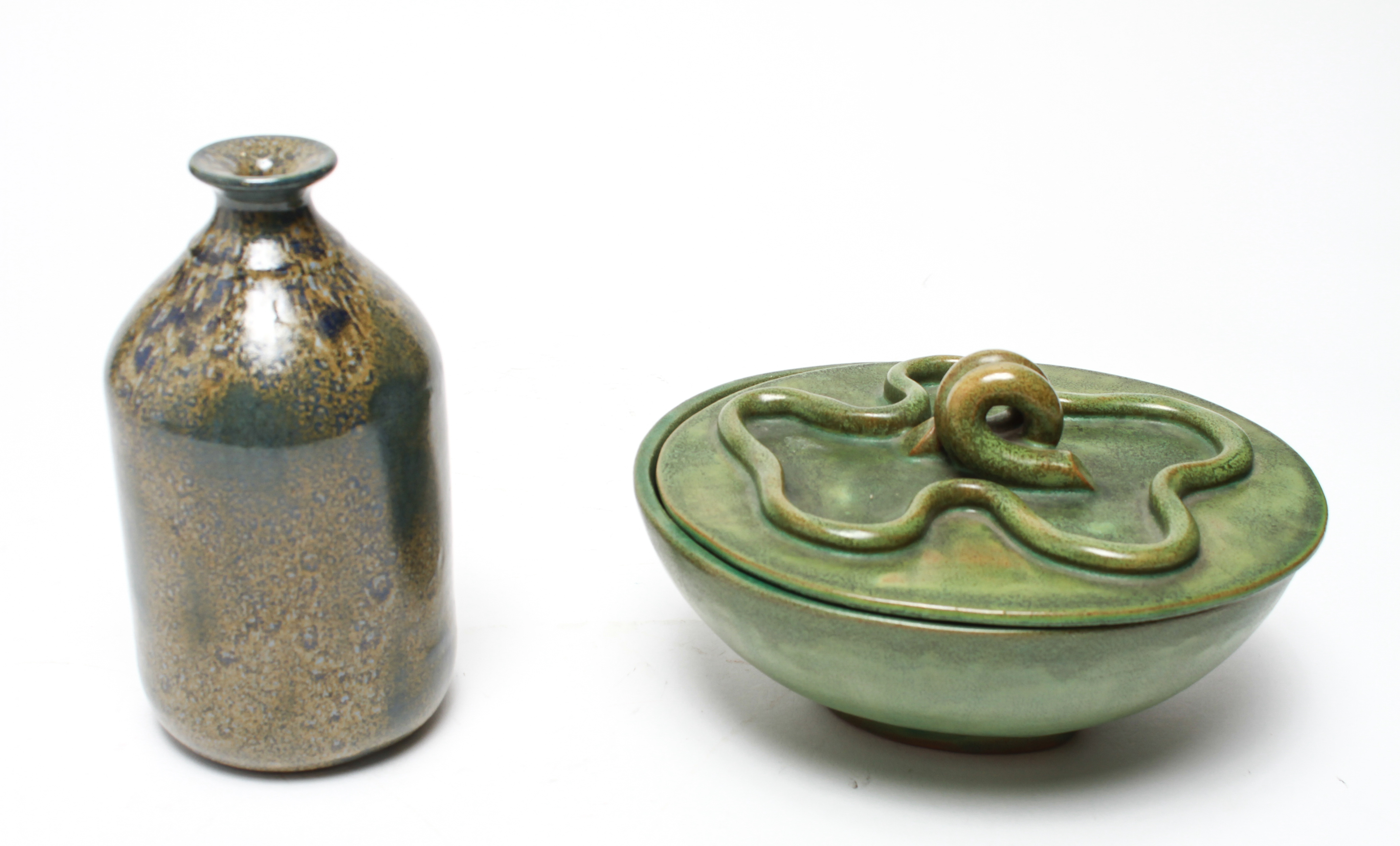 ART POTTERY VESSELS INCL. COWAN &
