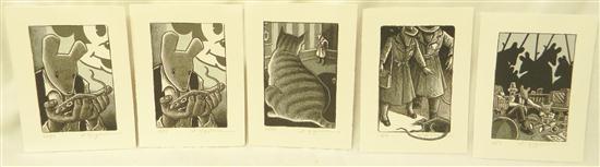 Art Spiegelman  five lithographs